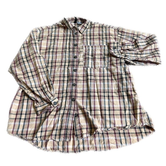 Divided Tops - Divided H&M Flannel Size 2